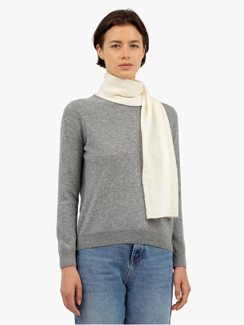 Cream Scarf